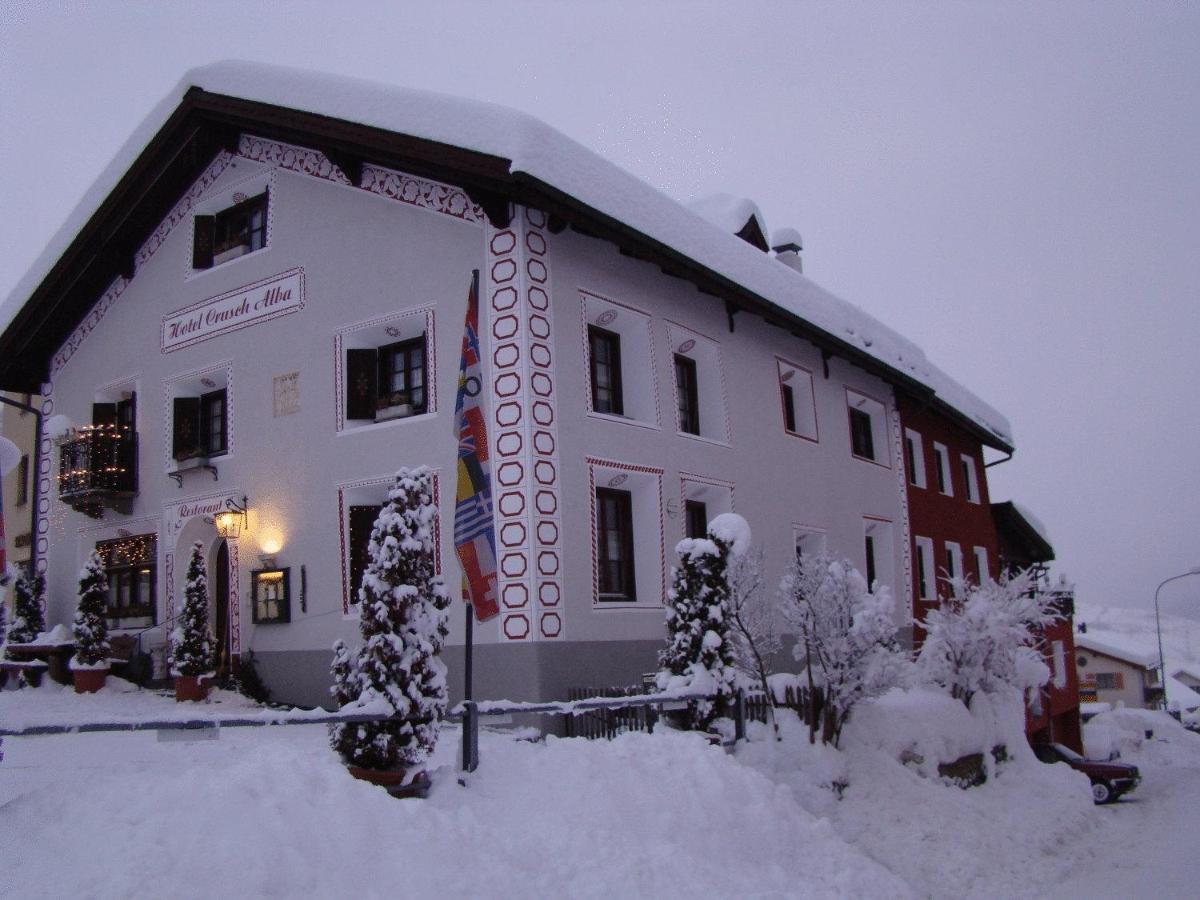 Crusch Alba Hotel Scuol Exterior photo